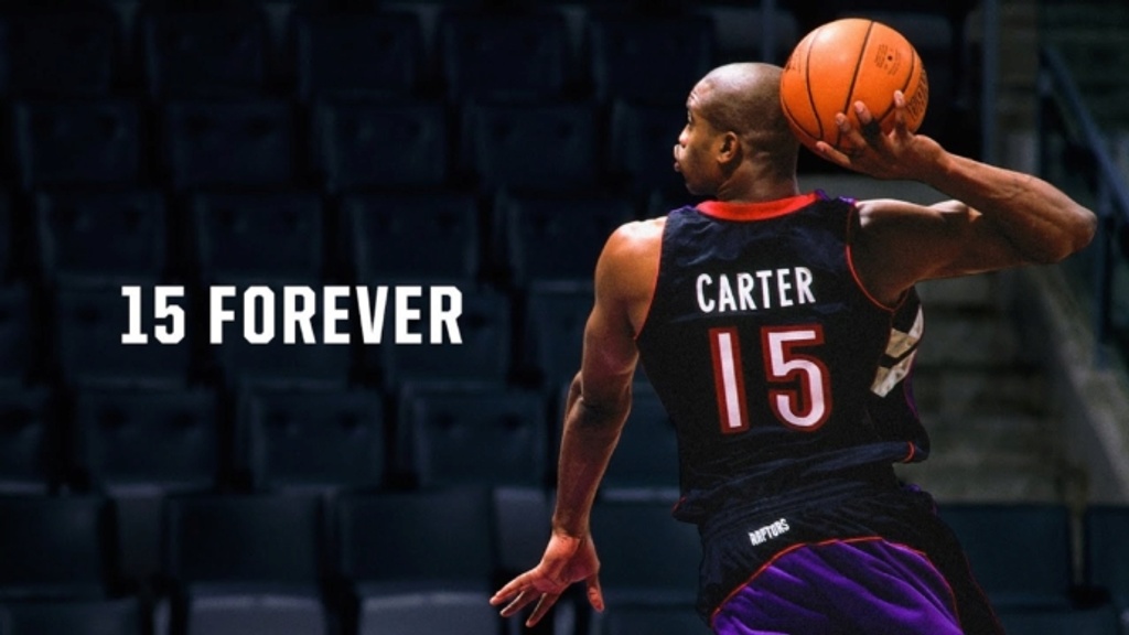 Raptors retire Vince Carter’s #15 jersey