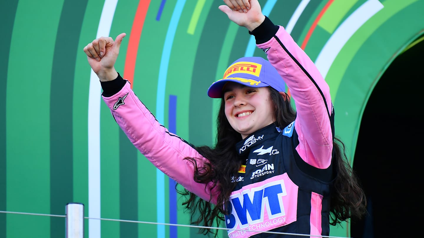 ZANDVOORT, NETHERLANDS - AUGUST 25: Race winner Abbi Pulling of Great Britain and Rodin Motorsport