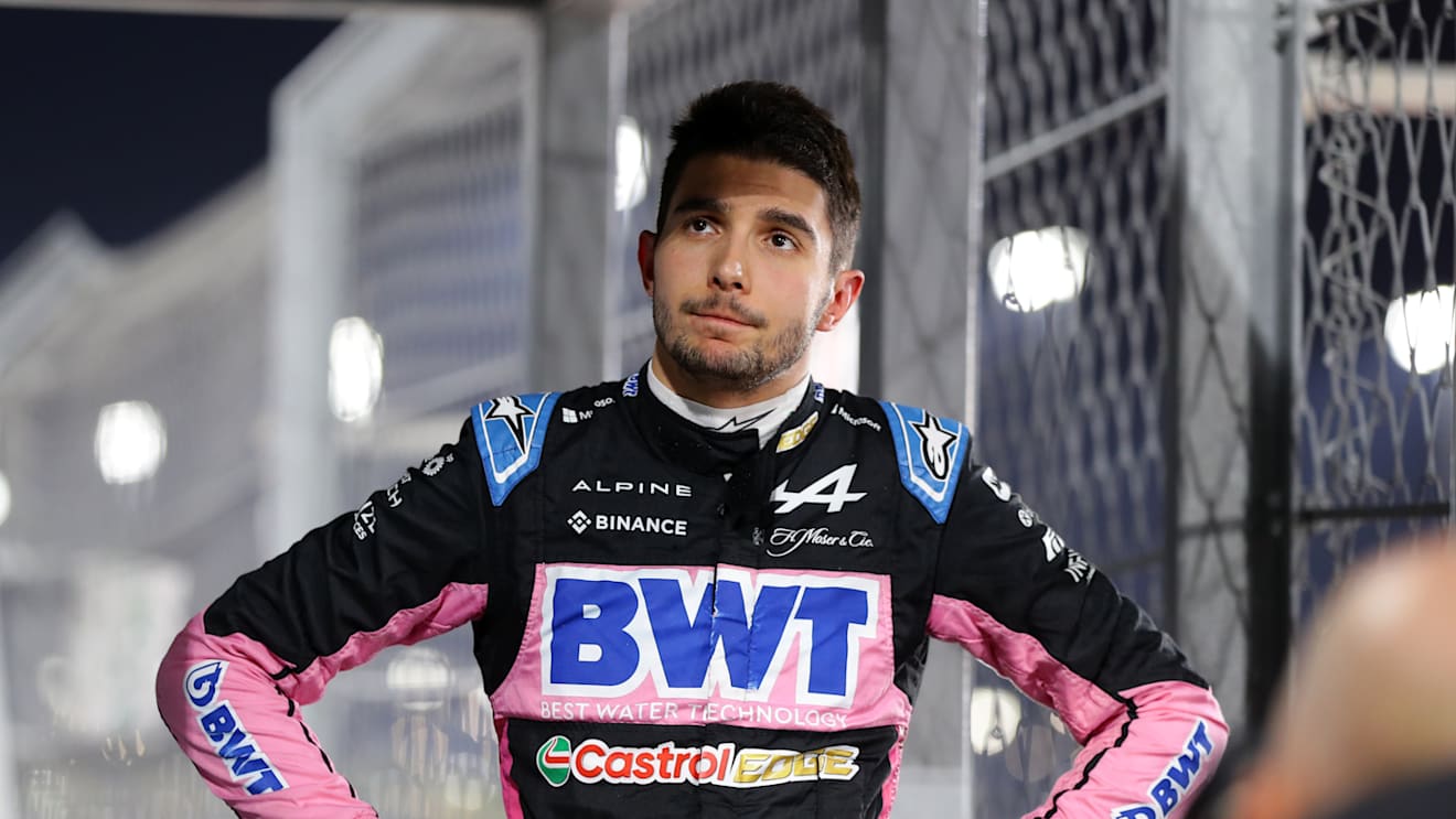 LUSAIL CITY, QATAR - DECEMBER 01: Esteban Ocon of France and Alpine F1 looks on after crashing and retiring from the race during the F1 Grand Prix of Qatar at Lusail International Circuit on December 01, 2024 in Lusail City, Qatar. (Photo by Joe Portlock/Getty Images)