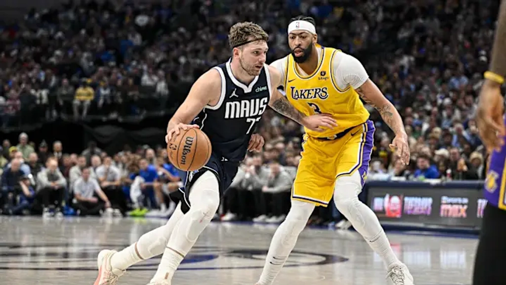 Lakers trade Anthony Davis to Mavericks for Luka Doncic in blockbuster mega deal